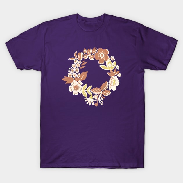 Swedish Midsummer Wreath T-Shirt by Rebelform